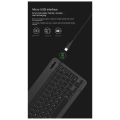 Mini Wireless Bluetooth Keyboard Phone Tablet PC Portable Bluetooth Keyboard Mouse Reusable Easy to Use Android B. 
