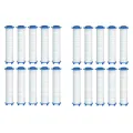 20Piece Replacement Shower Filter for Hard Water - High Output Shower Water Filter to Remove Chlorine and Fluoride Replacement Accessories. 