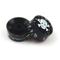 2Pcs Multi Color LP Electric Volume Tone Top Straight Guitar Speed Control Knob Plastic Guitar Accessories. 