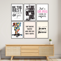 A3/A4 Size Framed Motivational Quotes inspiring quotes for girls boys wall decorations wall posters. 