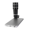 Monocular Clip 20X Mobile Phone Telescope Lens HD Optical Zoom Camera Len Cell Phone Telescope Lens for. 