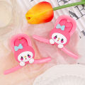 Sanrio Cute Children's Hairpin Kuromi Melody Cinnamoroll Cartoon Pink Hair Clip All-match Accessories For Kids. 