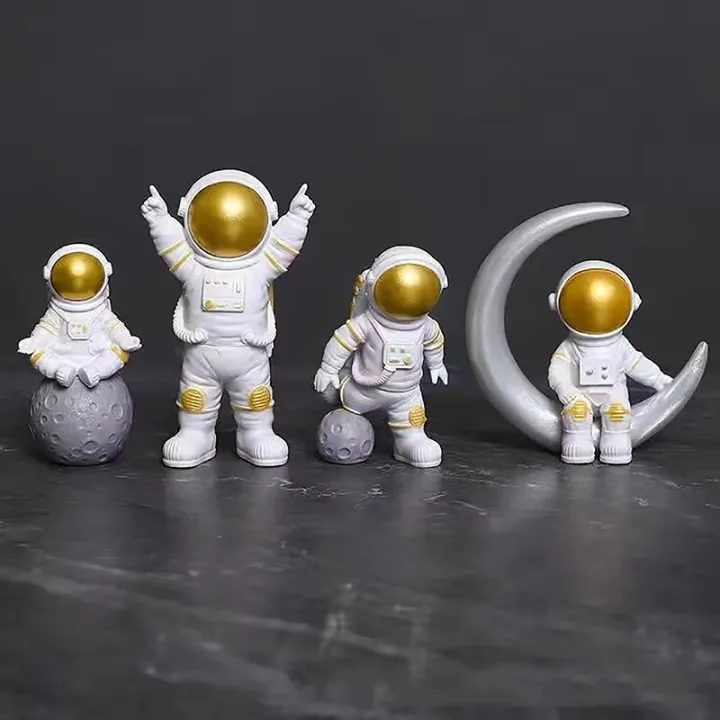 3/4Pcs%20Astronaut%20Figure%20Statue%20Figurine%20Spaceman%20Sculpture%20Educational%20Toy%20Desktop%20Home%20Decor%20Astronaut%20Model%20For%20Kids%20Gift%20Moyao%20-%20Image%202