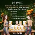 Dr Rashel Vitamin C Niacinamide Silk Serum Mask for Whit+ening, Brightening, Anti-Aging dvsm. 