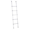 RV Folding Bunk Ladder 5 Step RV Bunk Bed Ladder Ergonomic Handle for Motorhome Trailer Caravan. 