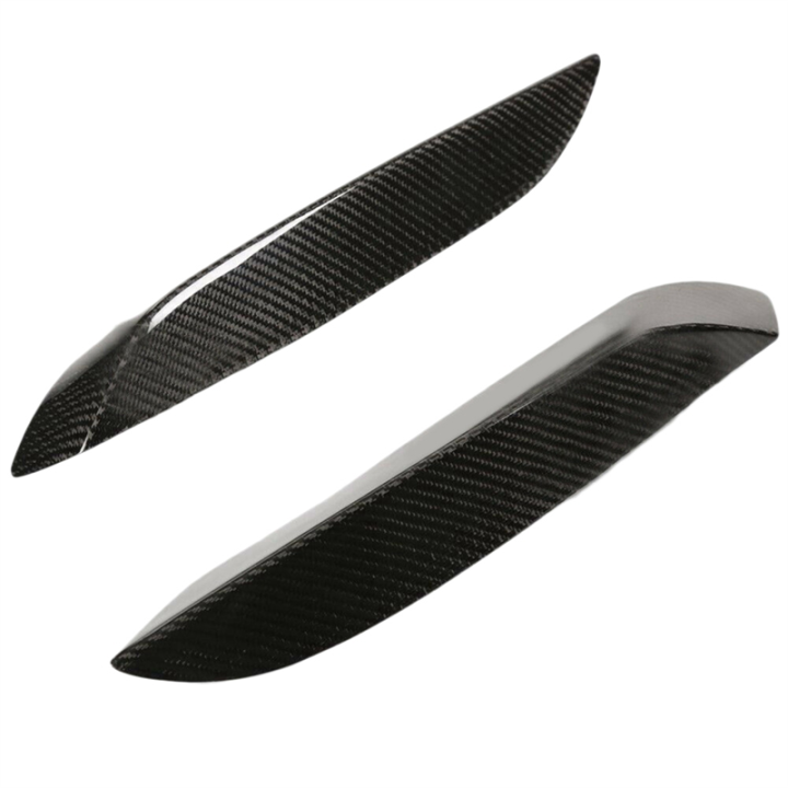 CARBON FIBRE FRONT Bumper Upper Splitter Canard Lip Spoiler BMW F80 M3