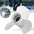 Boat Outboard Propeller for Yamaha 25-60HP 11 1/4 x 14 Marine Propeller 13 Spline Tooth 663-45958-01-EL. 