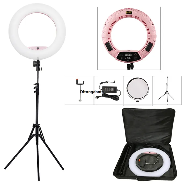 (2M)%20Pack%200K%20Video%20Light%20Kit%20270ED%20Ring%20Light%20RO%20Bea-480%20Po%2096W%20Yidobl%20Ring%20Light%20FDuty%20Studio%20L0-1000%20Light%20Makeup%20Light%20Stand%20-%20Image%206