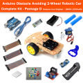 Arduino Obstacle Avoiding 2 Wheel Robotic Smart Car Kit 2WD Robot Car Kit. 