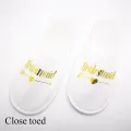 【WEJA】1Pair Bride Wedding Decoration Bridesmaid Party Slippers Ladies Party Supplies Disposable Items For Hotel Rooms. 