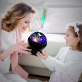 Star Projector Night Light Lamp Fun Gifts for Girls and Boys Rotating Star Sky Moon LED Lights Projector for Kids Bedroom Decor. 