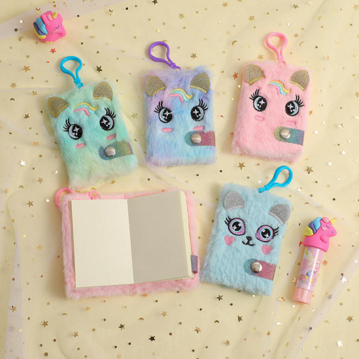 Button%20Closure%20Cartoon%20Notebook%20Pages%20Mini%20Size%20Plush%20Material%20Plush%20Notebook%20Hanging%20Design%20Theme%20Unicorn%20Notebook%20for%20-%20Image%202