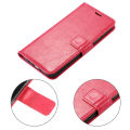 Lereach For INFINIX NOTE 10 Pro case high-end PU flip phone case X695 back cover wallet card insertion cover screen protector bracket.