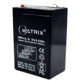 6V 4Ah Rechargeable Sealed Lead Acid Battery. 