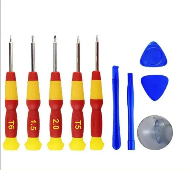 Screwdrivers For Mobile Phone Repair Opening Tool Kit 10 in 1 Screwdriver Repair Kit Cell Phone Tool Kit with Screwdriver and Cell Phone Removal Tool