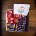 Chocolate Hamper budget Gift Box For Special Moment 17 pcs include. 