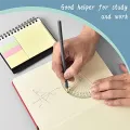 100 Pcs Math Protractors Plastic Protractor 180 Degrees Protractors Bulk for Classroom, Protractor Set for Eneering. 