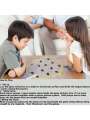 Game,Puzzle Strategy Games For Kids And Adults, Rocks, Magnetic Chess Stones, Magnet Game With String. 
