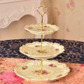 3 Tier Crown Cake Cupcake Plate Stand Handle Hardware Fitting Holder DIY Cakes Plated Shelf Casual Party Plate Holder Stand Only. 