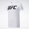 UFC Logo Dry-Fit T shirt for men - White. 