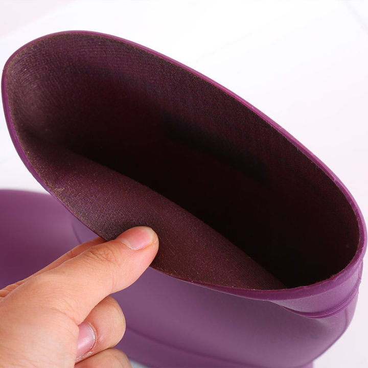 Mid-Calf%20Rain%20Shoes%20Women's%20Non-Slip%20Stylish%20Rubber%20Shoes%20Kitchen%20Short%20Soft%20Bottom%20Rain%20Boots%20Women's%20Car%20Wash%20Lightweight%20Rubber%20Shoes%20Summer%20-%20Image%203