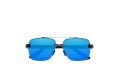 Kingseven 2024 new design polarized uv400 half frame square Original sunglass. 