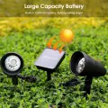 Auoyo Solar Ground Light Lawn Lamps Outdoor Garden Solar Spotlight Pathway Landscape Underground light Solar Landscape Lights for Outdoor Yard Patio Walkway Driveway. 