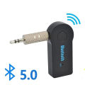 Car Wireless Bluetooth Receiver Adapter 3.5Mm Aux Audio Stereo Music Home Hands Free Car Kit Device. 