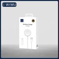 WIWU M7 IWATCH WIRELESS CHARGER WHITE (12 MONTH). 
