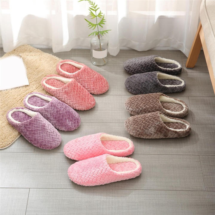 Plush%20Women%20indoor%20slippers%20Cozy%20Warm%20Slient%20Plush%20warmer%20home%20female%20slipper%20Soft%20Flat%20Autumn%20winter%20house%20flat%20floor%20shoes%20-%20Image%206
