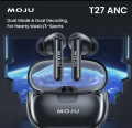 Moju T27 Bluetooth warble Wireless earbuds, Premium Quality Gaming Headphones, Mini Wireless Earphone Headset Microphone android and ios Bluetooth ear buds. 