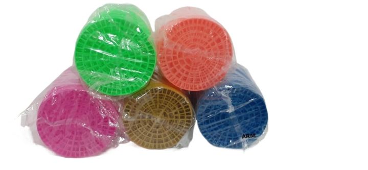 String Hopper Color Plate Plastic colour string hopper tray - 12 pieces | Daraz.lk