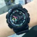 (Ready Stock) G-Shock GA110 Men Watch Sport Watch Dual Time Display Water Resistant Shockproof and Waterproof World Time LED Men's Boy Sports Wrist Watches GA-110MF-1A. 