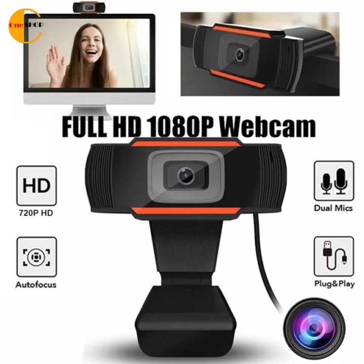 HD 720P Webcam Auto Focusing Web Camera Wide angle Cam with Microphone For PC Laptop Desktop