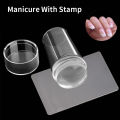 Nails Design Clear Silicone Nail Art Scraper Nails Gel Nail Polish Stamping. 