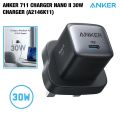 Anker 711 charger nano ii 30W charger. 