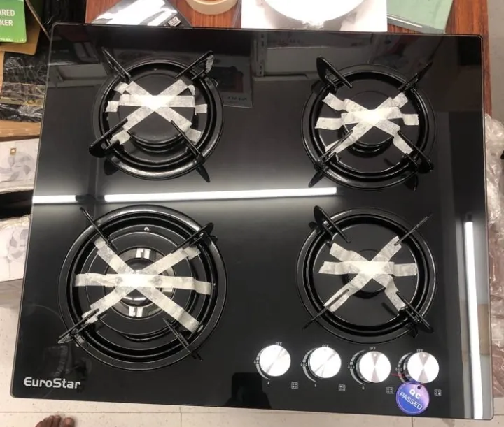 EURO%20Star%204%20Burner%20Glass%20Top%20Gas%20Cooker%20High/Premium%20Quality%20with%201%20year%20Company%20Warranty%20-%20Image%205