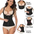 Adjustable Hook Waist Slimming Belt Corset Zipper Sauna Belt Cellulite Cincher Body Shaper Belly Tummy Abdomen Control Burn Fat. 