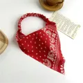 Elastic Hair bands Headband Flower Print Hair Scarf Floral Triangle Bandanas Nicle. 
