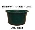 Plastic Basin Deep Tub 36 LTR. 