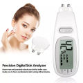 Digital Skin Moisture Detector LCD Water Oil Content Analyzer Skin Testing Face Skincare Tool. 