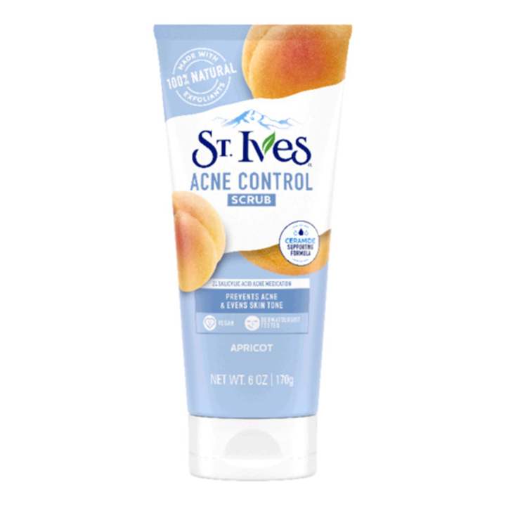 ST. IVES - ACNE CONTROL APRICOT SCRUB - 170G