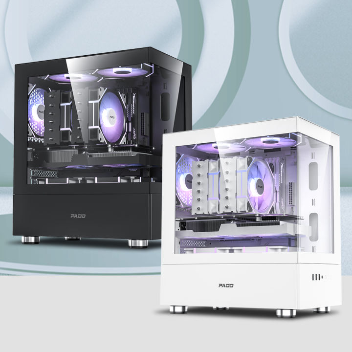 PADO%20mini%20Pc%20Case%20Sea%20view%20Room%20M-ATX%20Desktop%20Computer%20Main%20Chassis%20Without%20A-pillar%20Double-Sided%20Tempered%20Glass%20Gabinete%20Gamer%20-%20Image%206