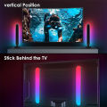 Pickup Light RGB Music Rhythm Lights Upgraded USB Rechargeable Model Christmas Decoration Desktop RGB Light Bar Music Rhythm. 