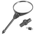 Universal Motorcycle Folding Mirror Motorbike Street Bike Side Mirrors Rearview Scooter Mirror 8/10Mm For. 
