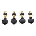 4PCS Ukulele Tuning Peg Metal 4.3cmx2cm Ukulele Tuner Peg Machine Head For P WYD. 