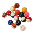 Pool Balls Set, Best Color Saturation Billiards Balls Scratch Resistant 5.72cm for Entertainment. 