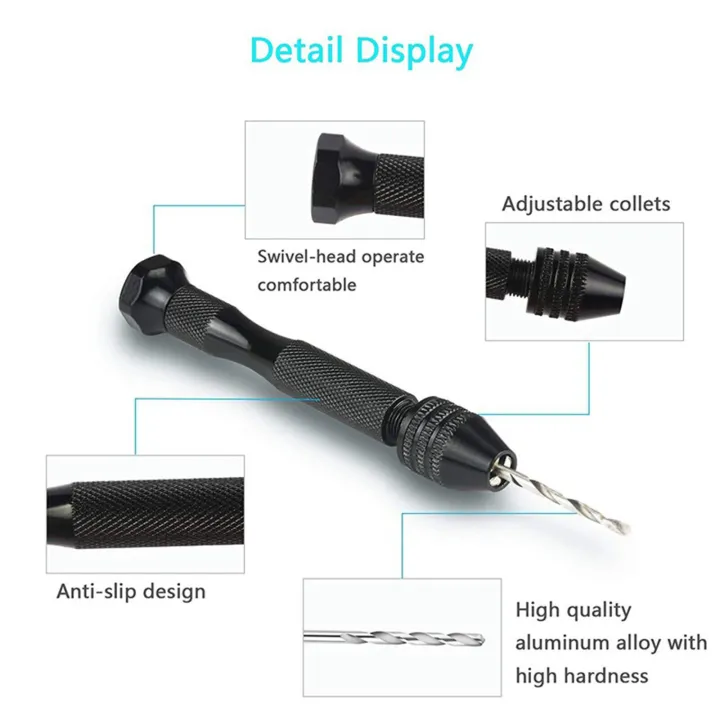 26pcs%20Mini%20Micro%20Hand%20Drill%20Bits%20Set%20High%20Hardness%20Rust-resistant%20Manual%20Drill%20Pin%20Vise%20Chuck%20Diy%20Tool%20Set%20specification%20-%20Image%205