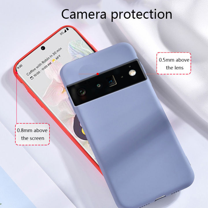 Biruiqu%20For%20Google%20Pixel%206%206%20Pro%206A%20Case%20Liquid%20Silicone%20Soft%20Gel%20Rubber%20Shockproof%20Cover%20-%20Image%206