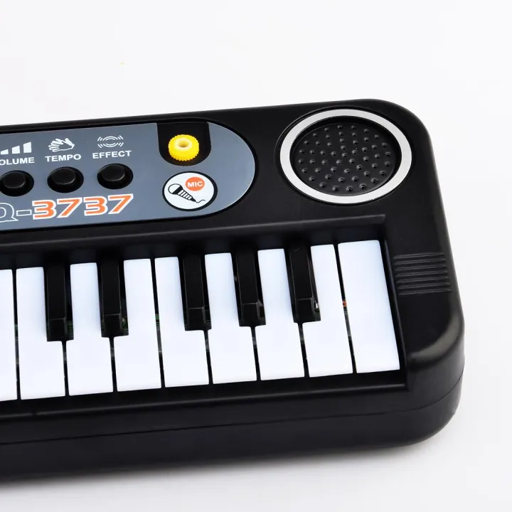 37%20Key%20Small%20Electronic%20Keyboard%20Piano%20Musical%20Toy%20Mic%20Records%20for%20Children%203737%20-%20Black%20-%20Image%204